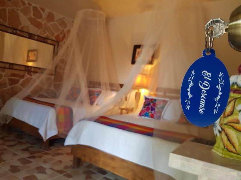 Hotel Posada Rancho Los Laureles El Rosario Xochitiopan Luaran gambar