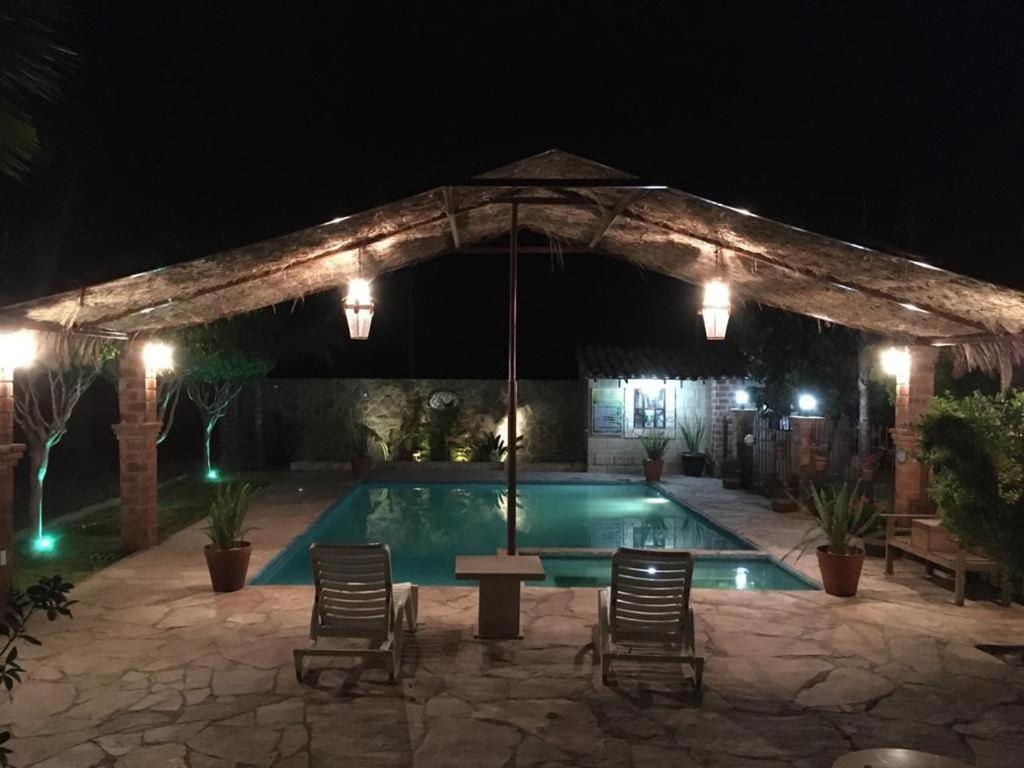 Hotel Posada Rancho Los Laureles El Rosario Xochitiopan Luaran gambar