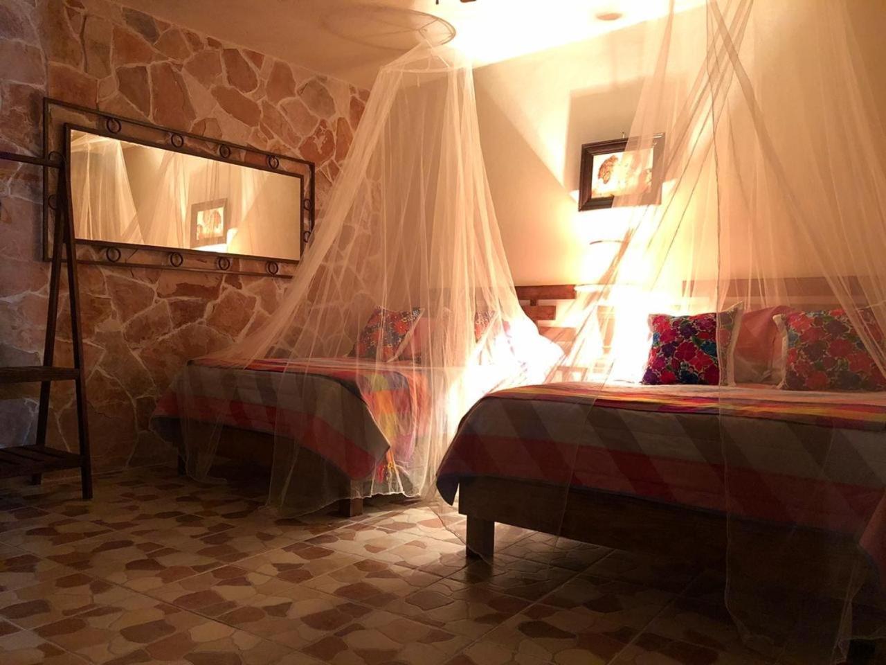 Hotel Posada Rancho Los Laureles El Rosario Xochitiopan Luaran gambar
