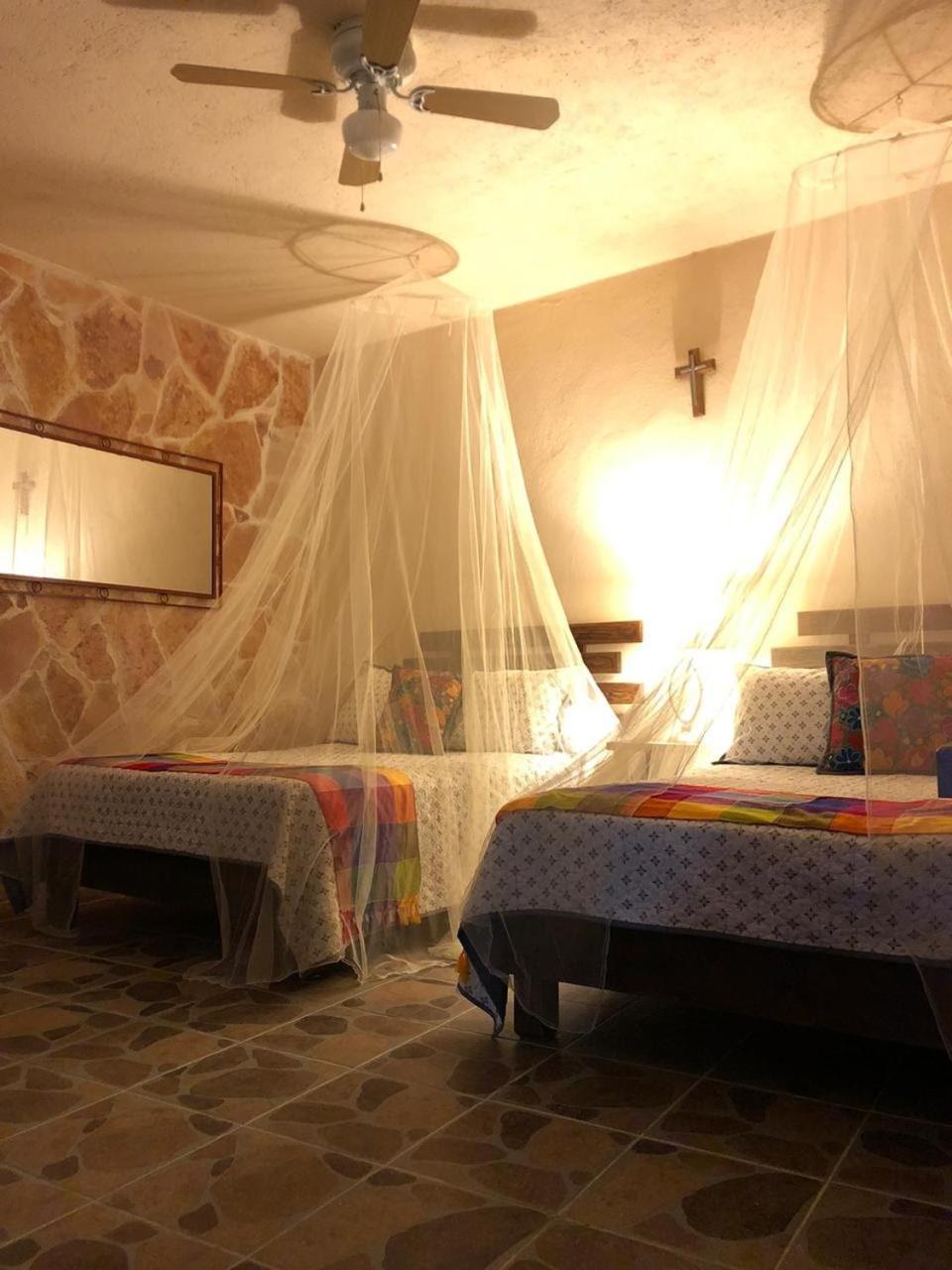 Hotel Posada Rancho Los Laureles El Rosario Xochitiopan Luaran gambar