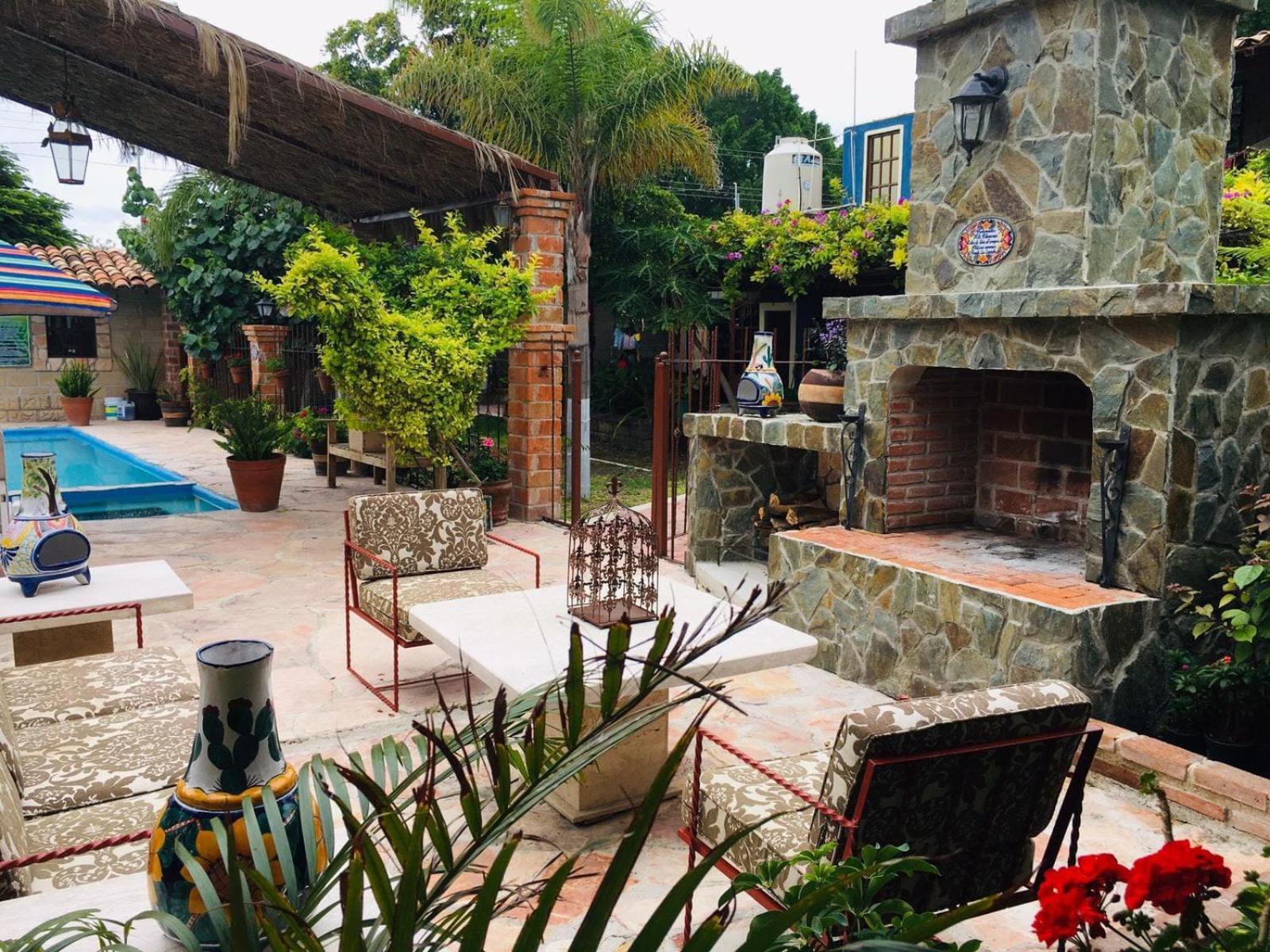 Hotel Posada Rancho Los Laureles El Rosario Xochitiopan Luaran gambar