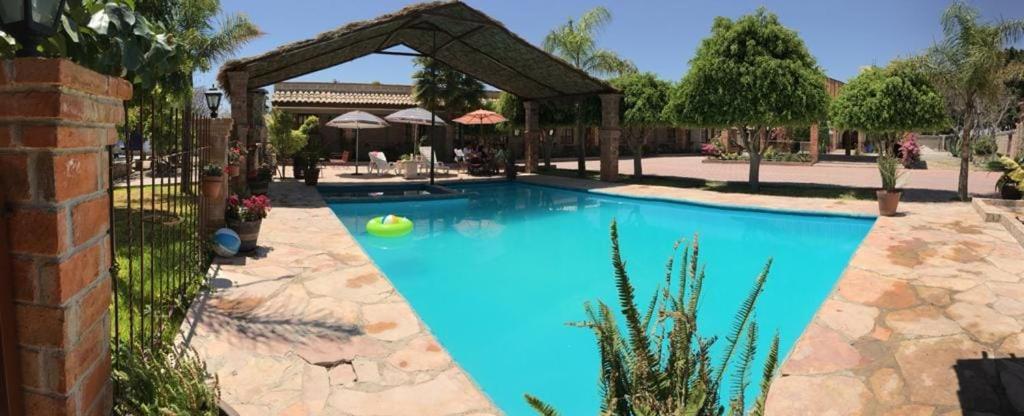 Hotel Posada Rancho Los Laureles El Rosario Xochitiopan Luaran gambar