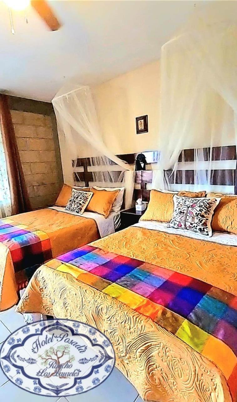 Hotel Posada Rancho Los Laureles El Rosario Xochitiopan Luaran gambar